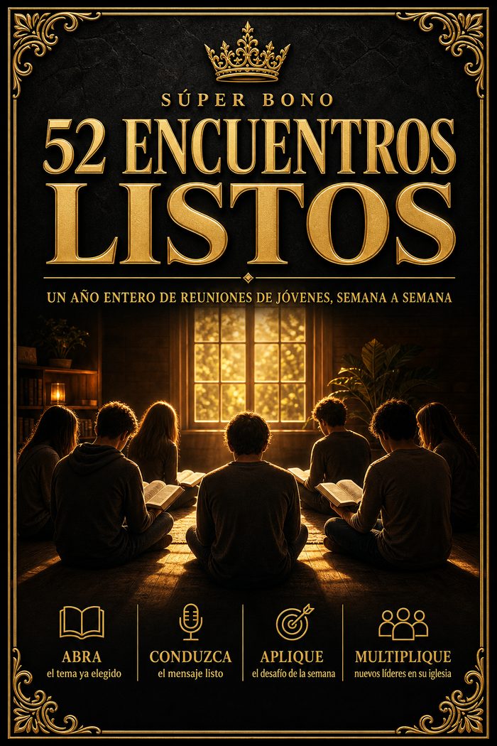 Portada del Súper Bono 52 Encuentros de Jóvenes Listos